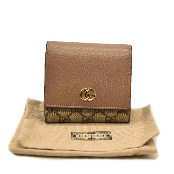 Gucci Dollar Calfskin GG Supreme Monogram Medium GG Marmont - Picture 1 of 14